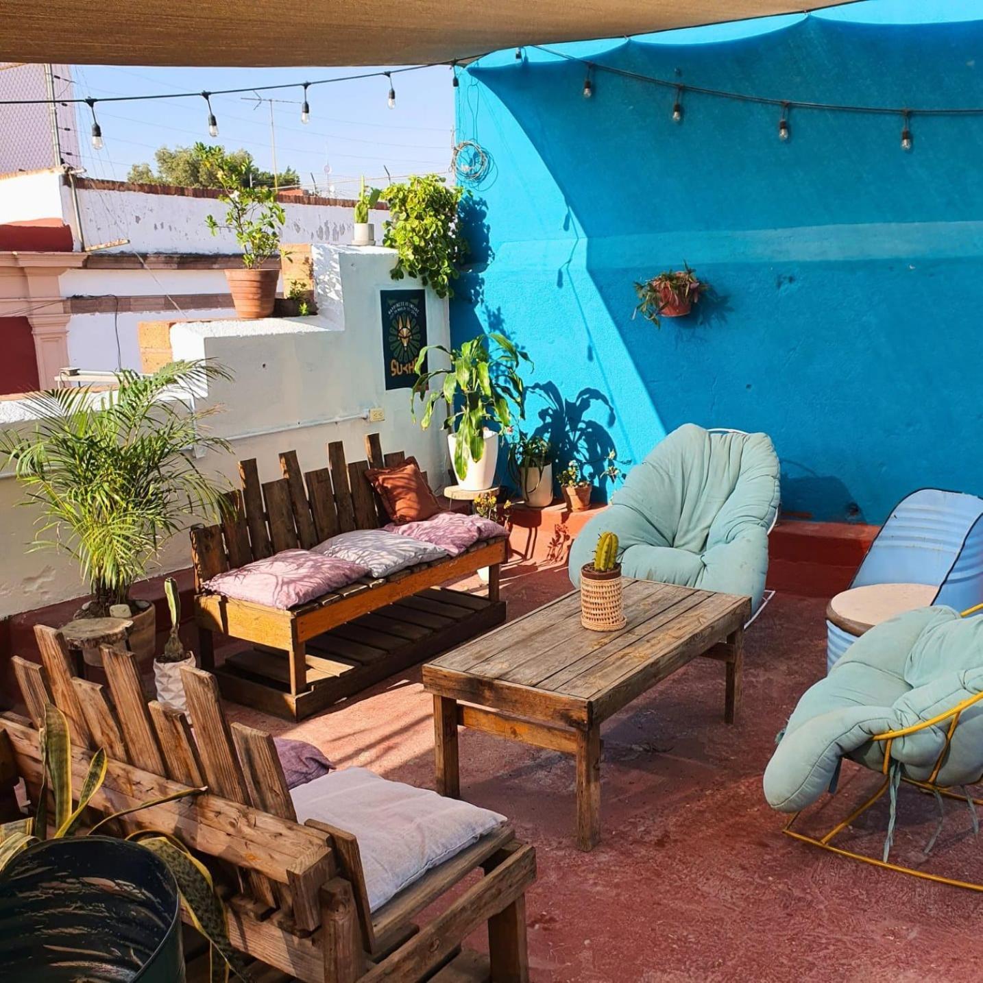 Sukha Hostel San Luis 圣路易斯波托西 外观 照片